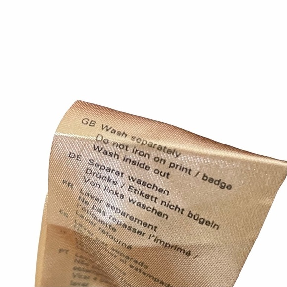 SCOTCH &‎ SODA Maison Women's Cream Boho Long Belted Midi Dress Size 3/4 - Picture 12 of 12